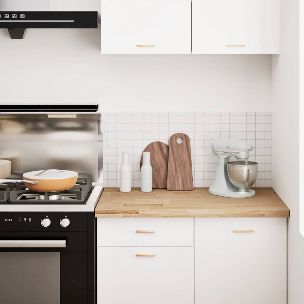 Keuken werkblad rechthoekig 100x63,5x4 cm massief eikenhout is nu te koop bij PeponiXL, paradijselijk wonen!