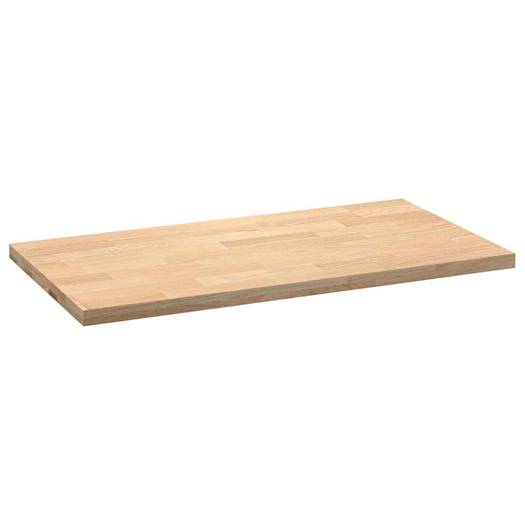 Keuken werkblad rechthoekig 120x63,5x4 cm massief eikenhout is nu te koop bij PeponiXL, paradijselijk wonen!