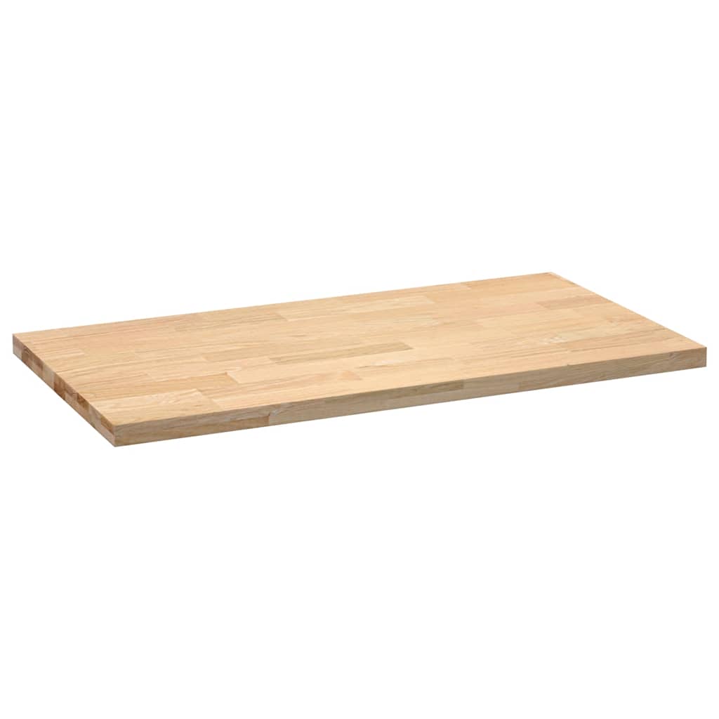 Keuken werkblad rechthoekig 120x63,5x4 cm massief eikenhout is nu te koop bij PeponiXL, paradijselijk wonen!