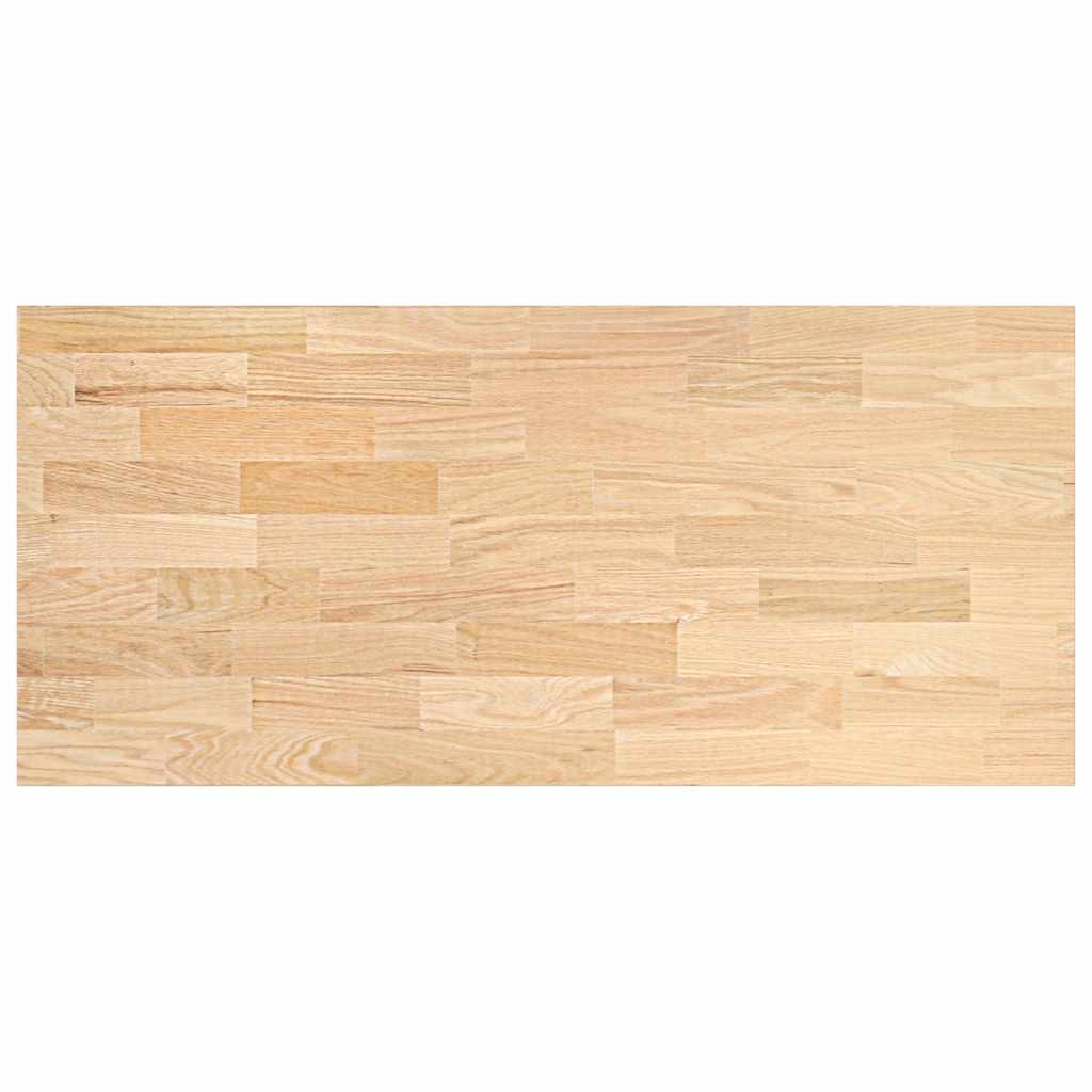 Keuken werkblad rechthoekig 140x63,5x4 cm massief eikenhout is nu te koop bij PeponiXL, paradijselijk wonen!