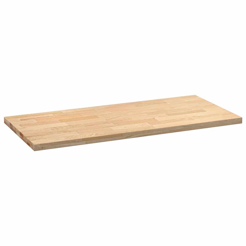 Keuken werkblad rechthoekig 140x63,5x4 cm massief eikenhout is nu te koop bij PeponiXL, paradijselijk wonen!