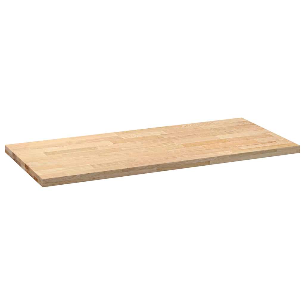 Keuken werkblad rechthoekig 140x63,5x4 cm massief eikenhout is nu te koop bij PeponiXL, paradijselijk wonen!