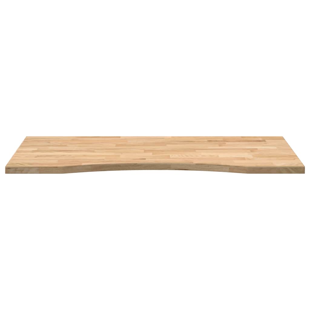 Bureaublad rechthoekig 100x50x2,5 cm onbehandeld eikenhout is nu te koop bij PeponiXL, paradijselijk wonen!