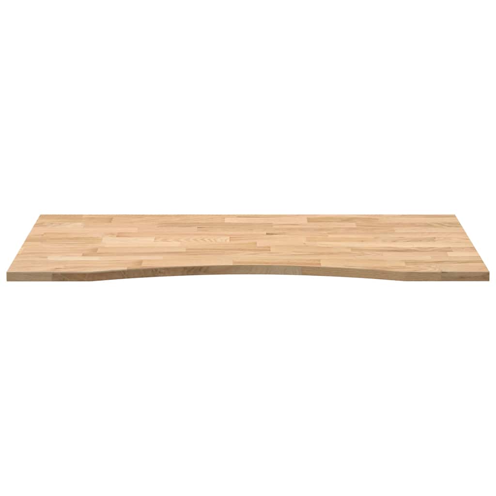 Bureaublad rechthoekig 120x60x2,5 cm onbehandeld eikenhout is nu te koop bij PeponiXL, paradijselijk wonen!
