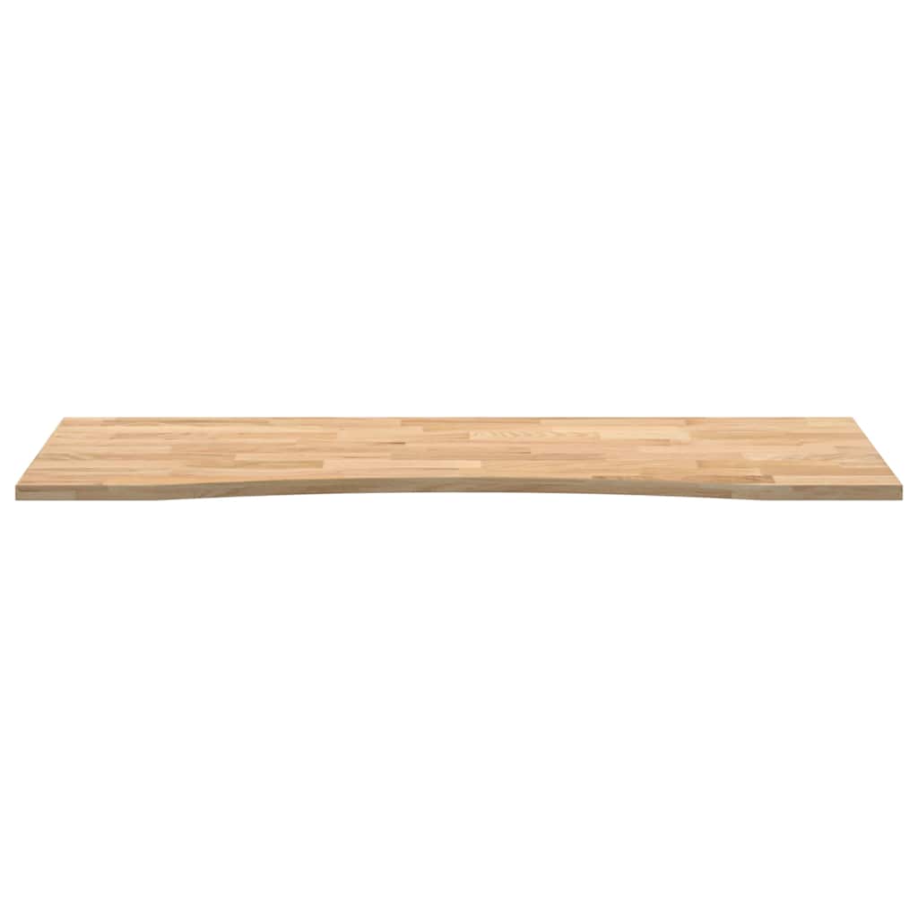Bureaublad rechthoekig 140x60x2,5 cm onbehandeld eikenhout is nu te koop bij PeponiXL, paradijselijk wonen!