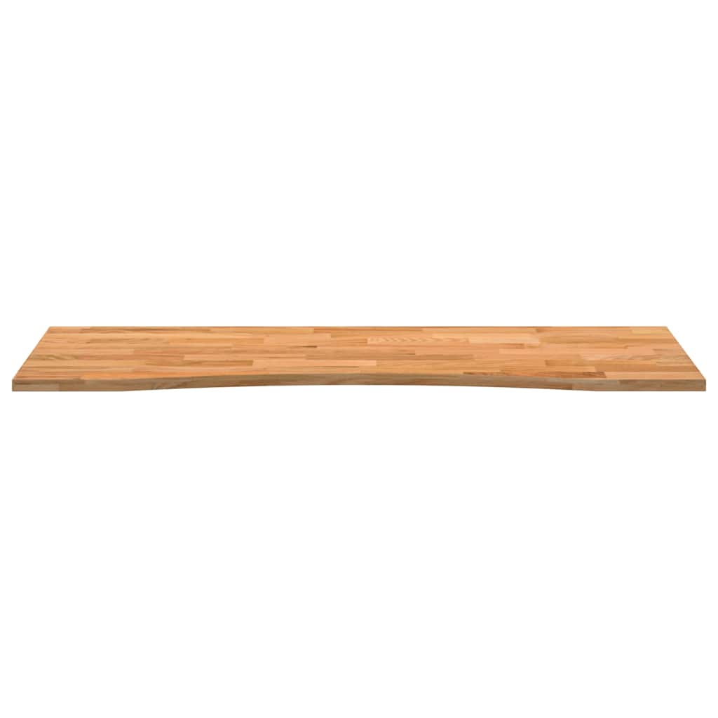 Bureaublad rechthoekig 140x50x2,5 cm eikenhout lichtbruin is nu te koop bij PeponiXL, paradijselijk wonen!