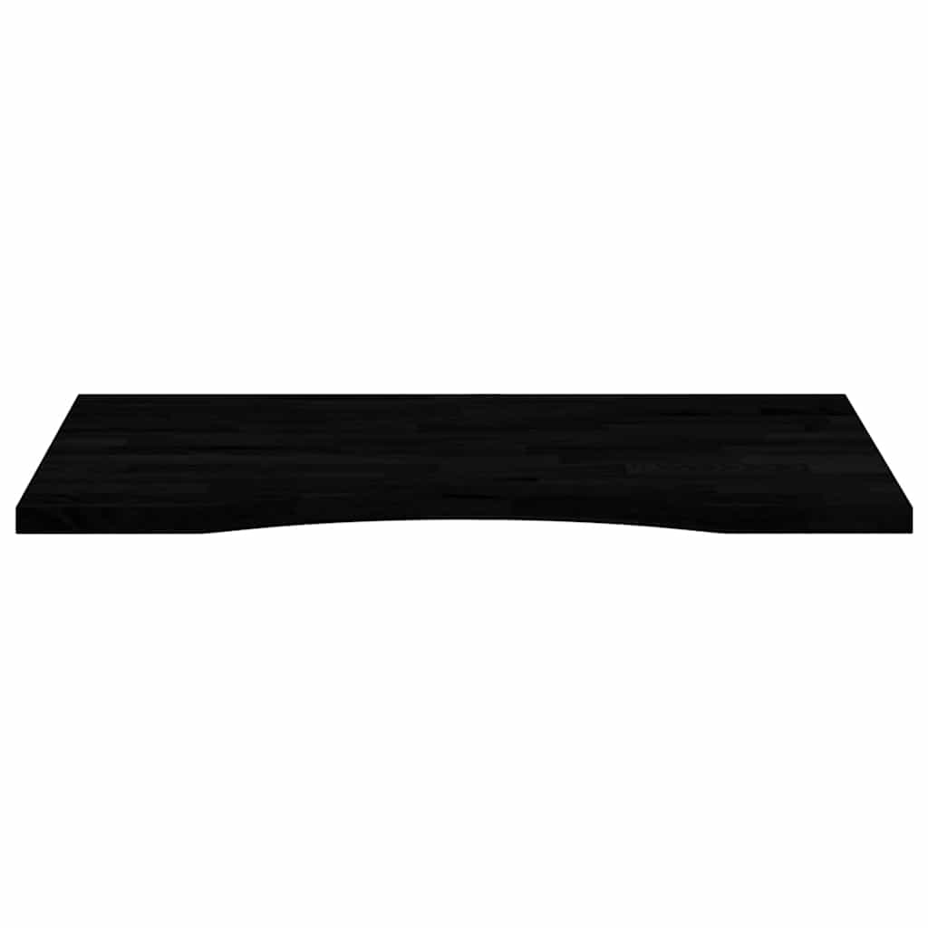 Bureaublad rechthoekig 80x50x2,5 cm eikenhout donkerbruin is nu te koop bij PeponiXL, paradijselijk wonen!