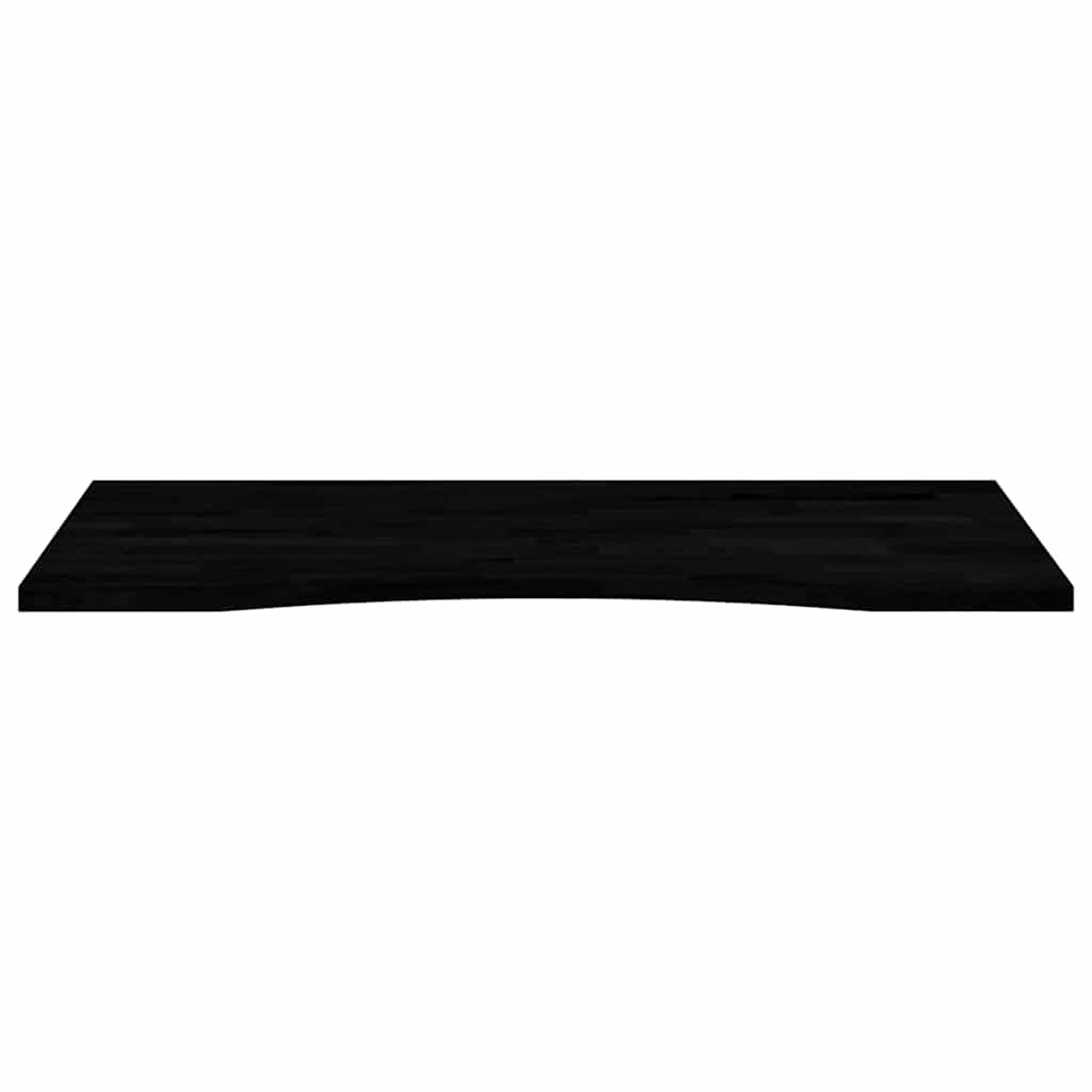 Bureaublad rechthoekig 100x50x2,5 cm eikenhout donkerbruin is nu te koop bij PeponiXL, paradijselijk wonen!
