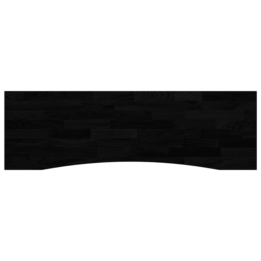 Bureaublad rechthoekig 160x50x2,5 cm eikenhout donkerbruin is nu te koop bij PeponiXL, paradijselijk wonen!