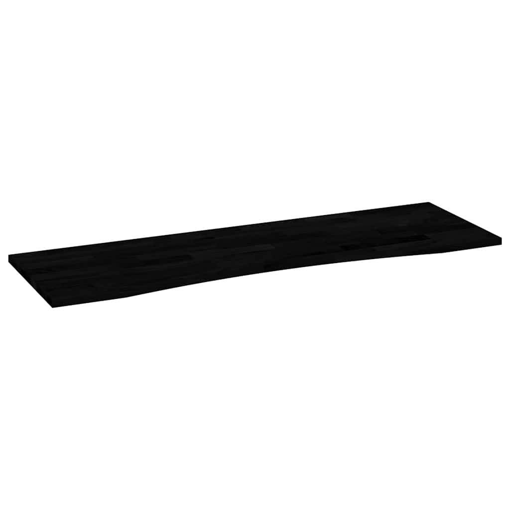 Bureaublad rechthoekig 160x50x2,5 cm eikenhout donkerbruin is nu te koop bij PeponiXL, paradijselijk wonen!
