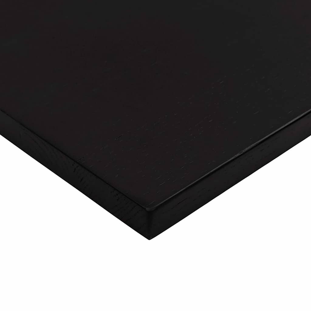 Bureaublad rechthoekig 100x80x2,5 cm eikenhout donkerbruin is nu te koop bij PeponiXL, paradijselijk wonen!