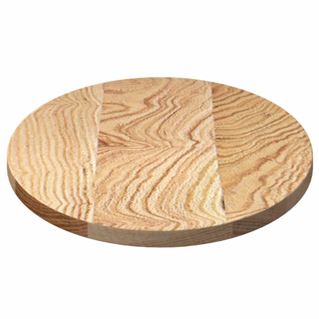 Tafelblad 80x40x2 cm ovaal massief eikenhout is nu te koop bij PeponiXL, paradijselijk wonen!