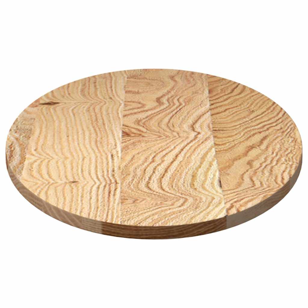 Tafelblad 100x50x2 cm ovaal massief eikenhout is nu te koop bij PeponiXL, paradijselijk wonen!