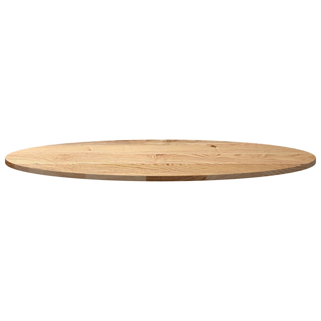 Tafelblad 120x60x2 cm ovaal massief eikenhout is nu te koop bij PeponiXL, paradijselijk wonen!