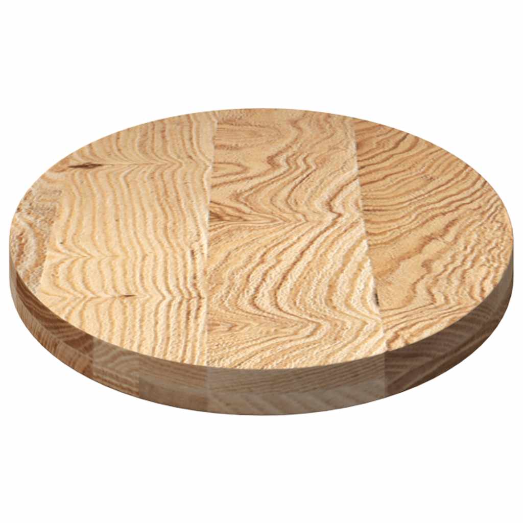 Tafelblad 100x50x4 cm ovaal massief eikenhout is nu te koop bij PeponiXL, paradijselijk wonen!