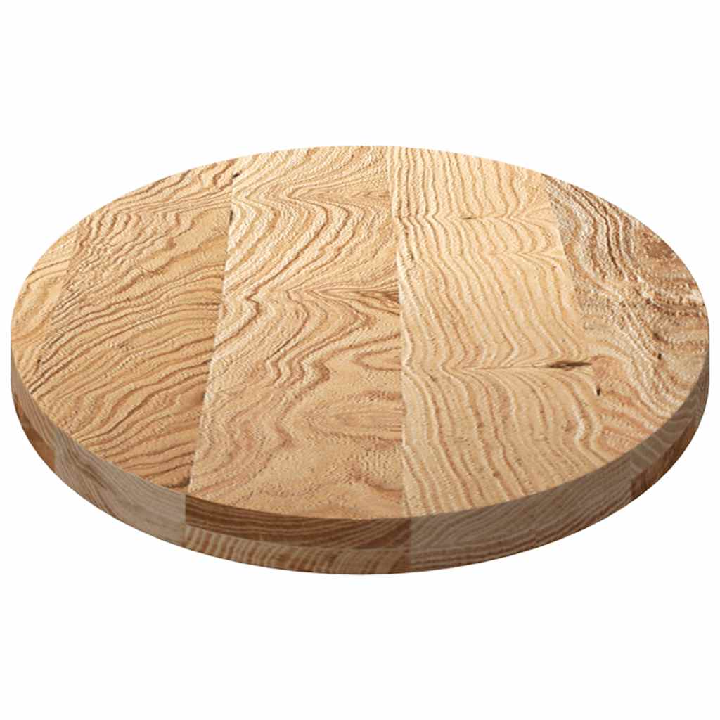 Tafelblad 120x60x4 cm ovaal massief eikenhout is nu te koop bij PeponiXL, paradijselijk wonen!