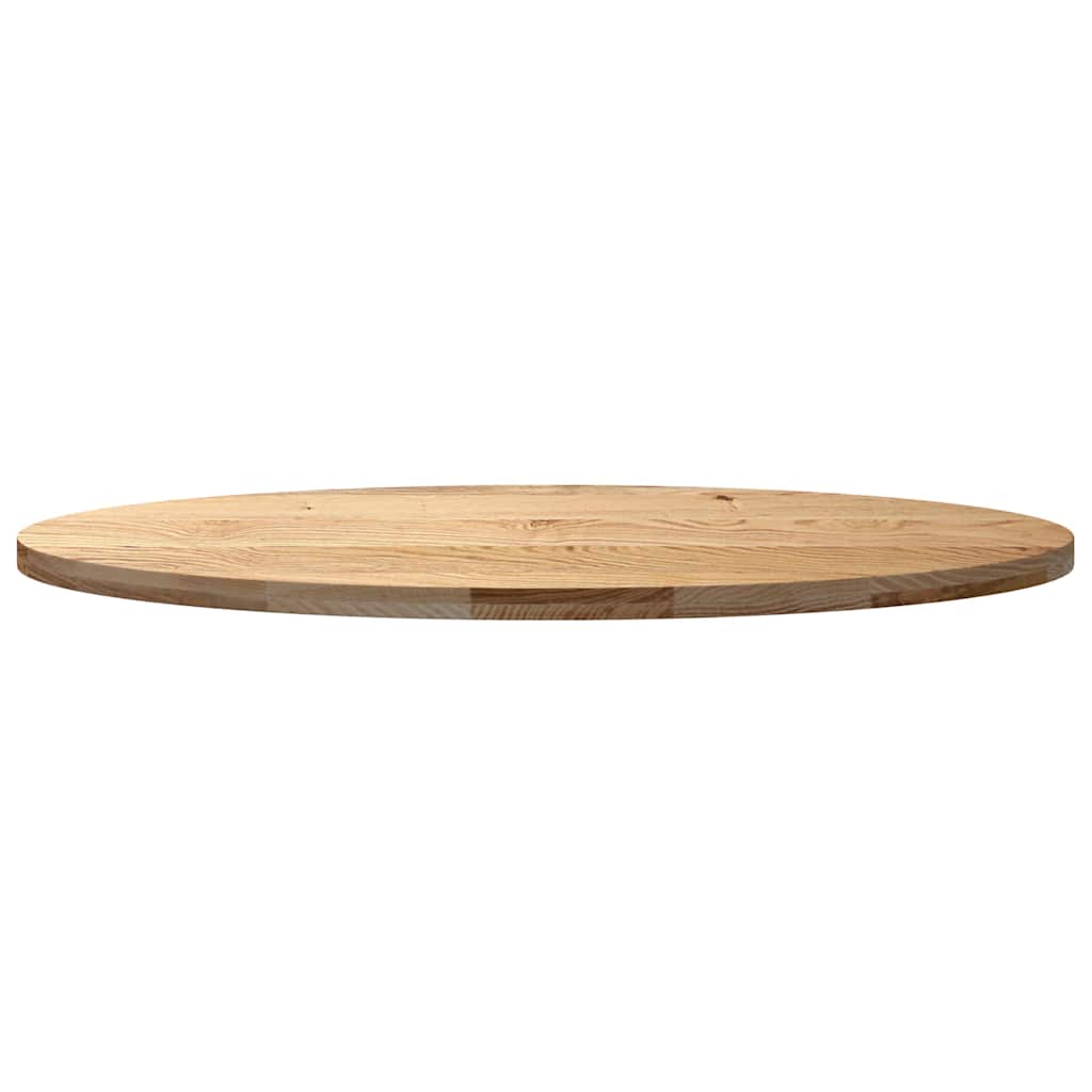 Tafelblad 140x60x4 cm ovaal massief eikenhout is nu te koop bij PeponiXL, paradijselijk wonen!