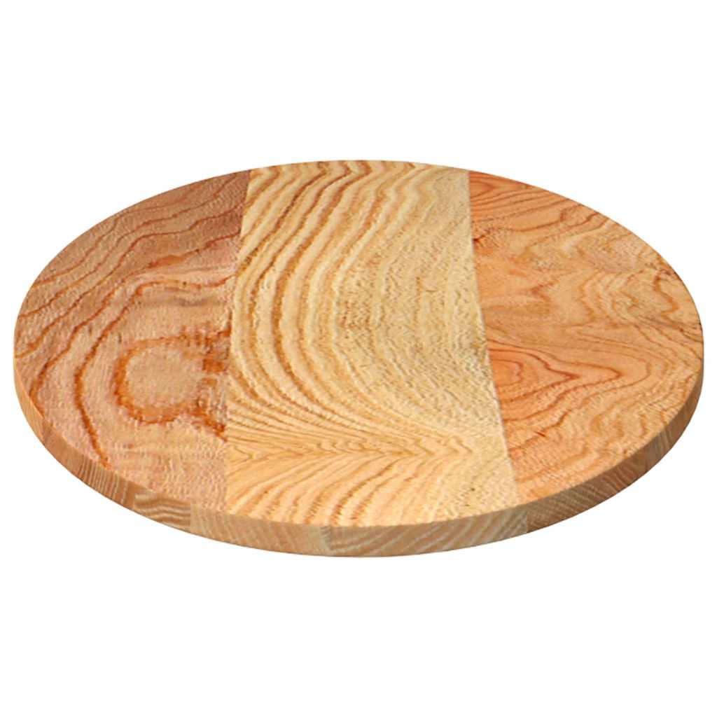 Tafelblad 100x50x2 cm ovaal massief eikenhout lichtbruin is nu te koop bij PeponiXL, paradijselijk wonen!