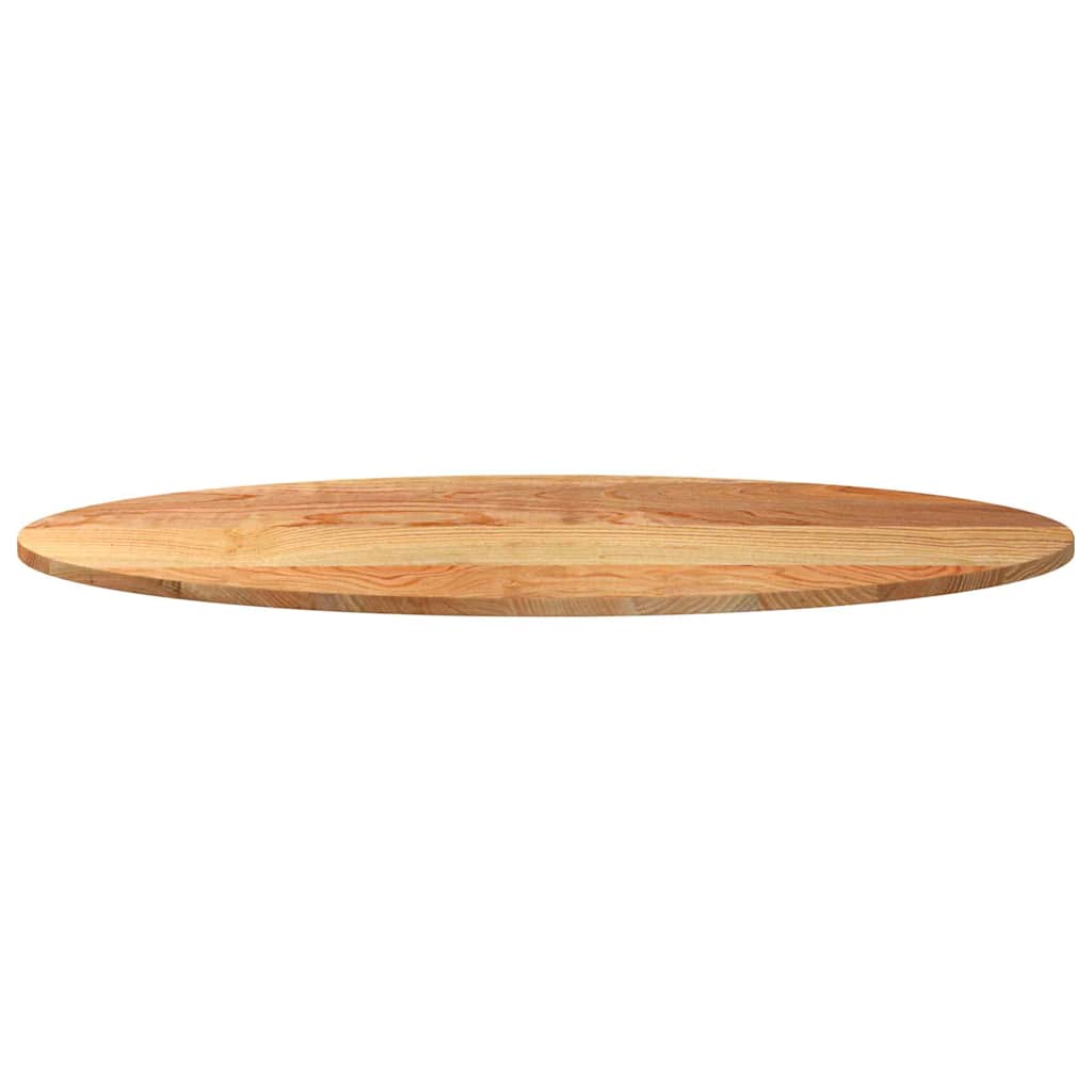Tafelblad 120x60x2 cm ovaal massief eikenhout lichtbruin is nu te koop bij PeponiXL, paradijselijk wonen!