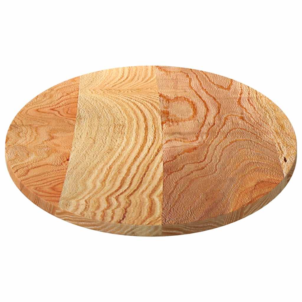 Tafelblad 120x60x2 cm ovaal massief eikenhout lichtbruin is nu te koop bij PeponiXL, paradijselijk wonen!