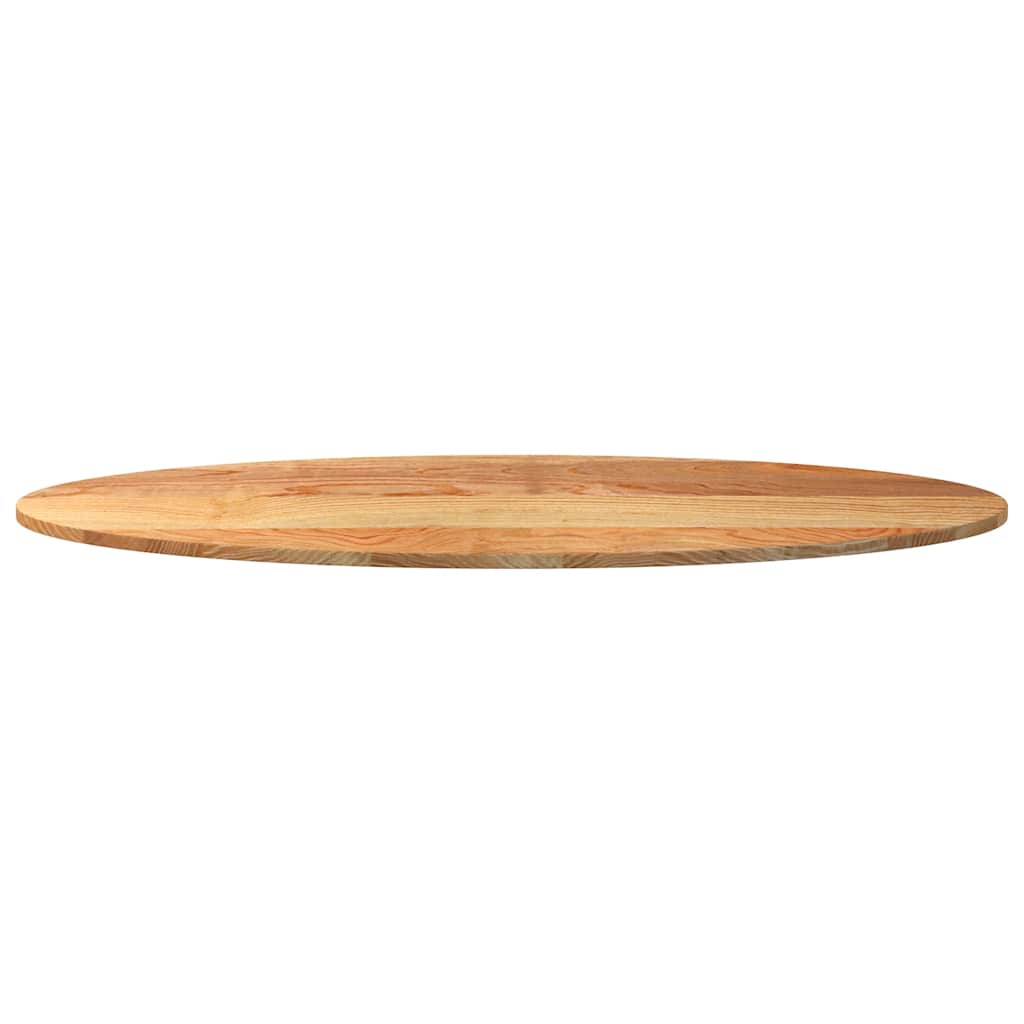 Tafelblad 140x60x2 cm ovaal massief eikenhout lichtbruin is nu te koop bij PeponiXL, paradijselijk wonen!