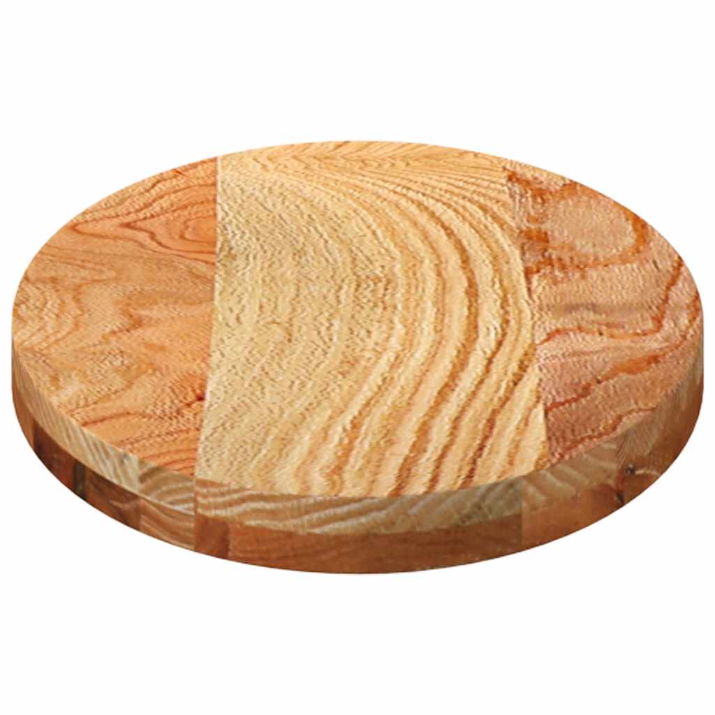 Tafelblad 80x40x4 cm ovaal massief eikenhout lichtbruin is nu te koop bij PeponiXL, paradijselijk wonen!