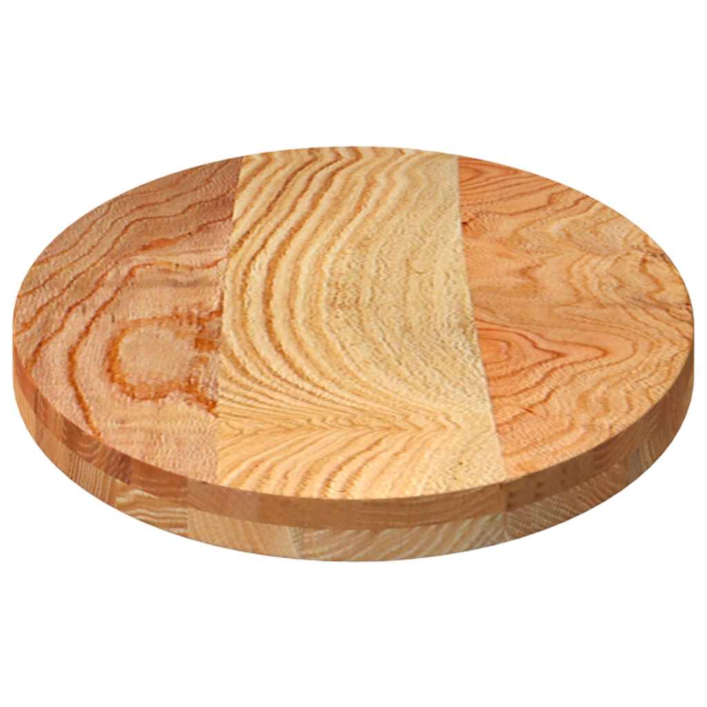 Tafelblad 100x50x4 cm ovaal massief eikenhout lichtbruin is nu te koop bij PeponiXL, paradijselijk wonen!