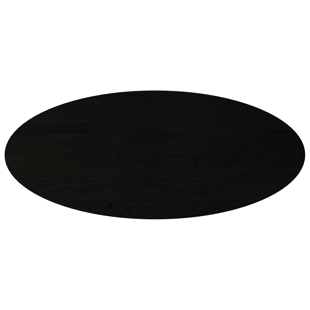 Tafelblad 140x60x2 cm ovaal massief eikenhout donkerbruin is nu te koop bij PeponiXL, paradijselijk wonen!
