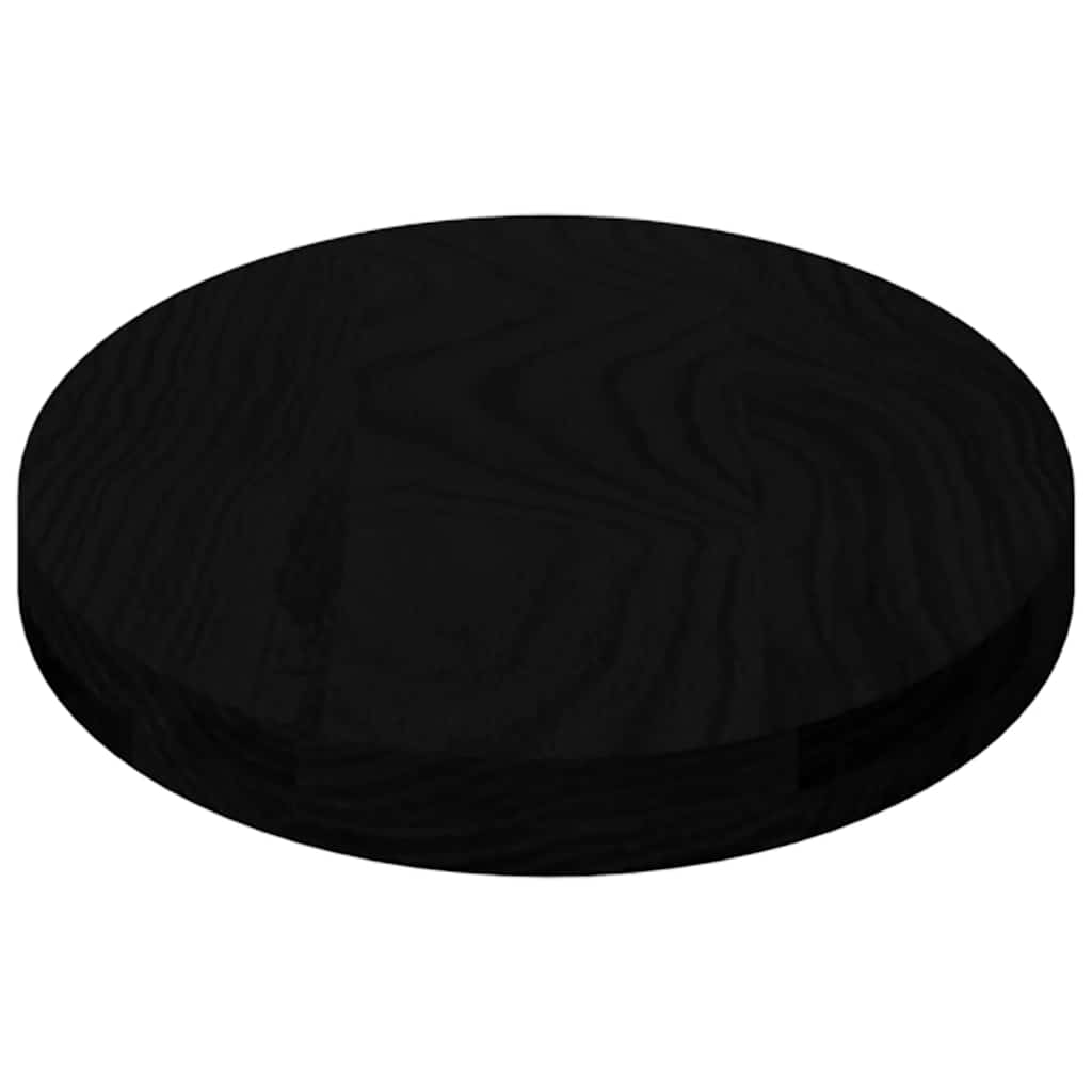 Tafelblad 80x40x4 cm ovaal massief eikenhout donkerbruin is nu te koop bij PeponiXL, paradijselijk wonen!