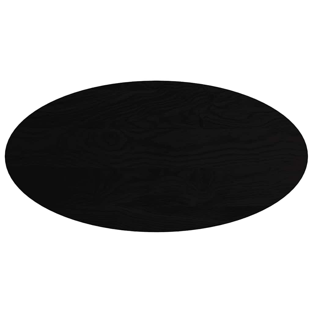 Tafelblad 120x60x4 cm ovaal massief eikenhout donkerbruin is nu te koop bij PeponiXL, paradijselijk wonen!