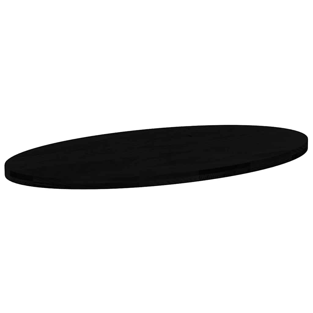Tafelblad 120x60x4 cm ovaal massief eikenhout donkerbruin is nu te koop bij PeponiXL, paradijselijk wonen!