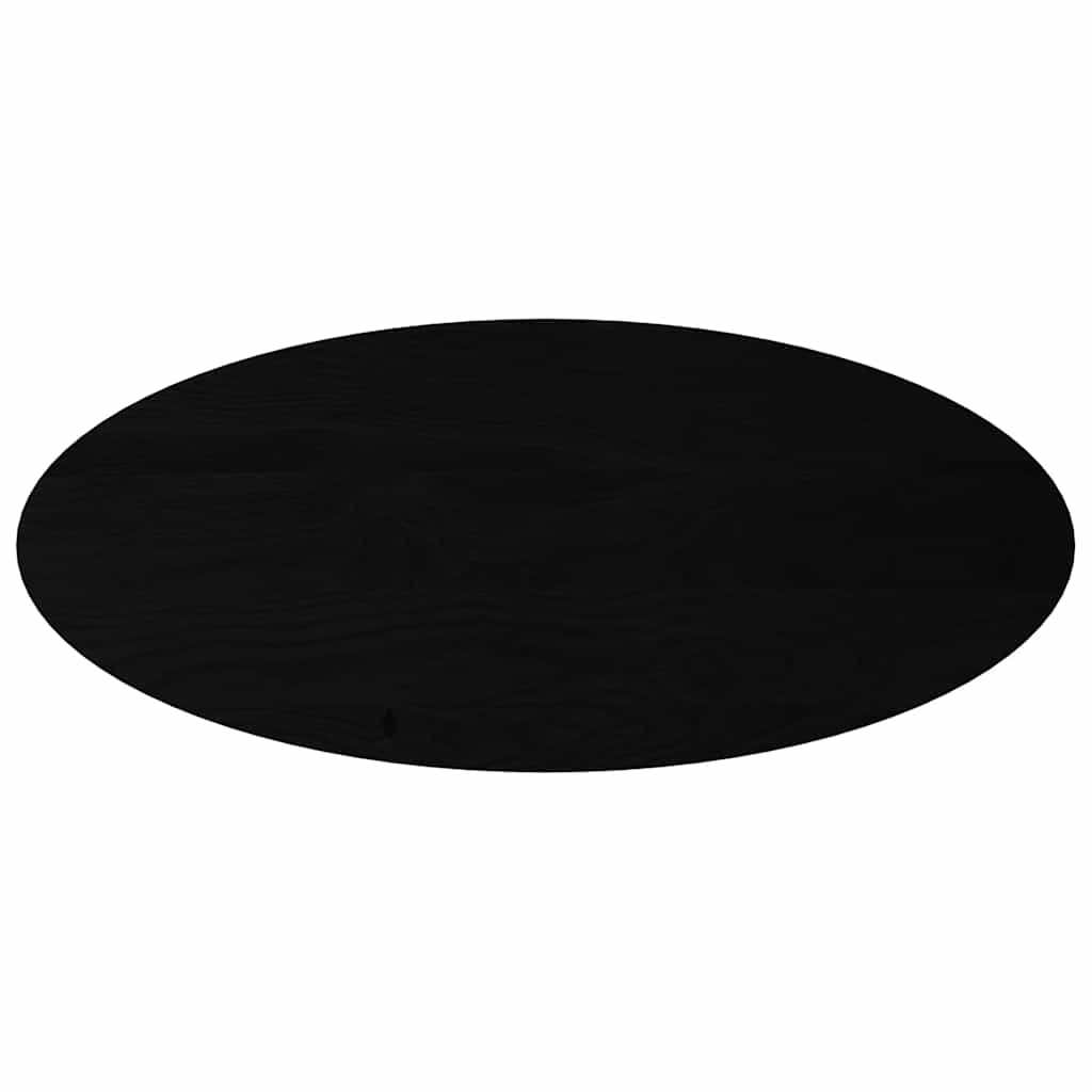 Tafelblad 140x60x4 cm ovaal massief eikenhout donkerbruin is nu te koop bij PeponiXL, paradijselijk wonen!