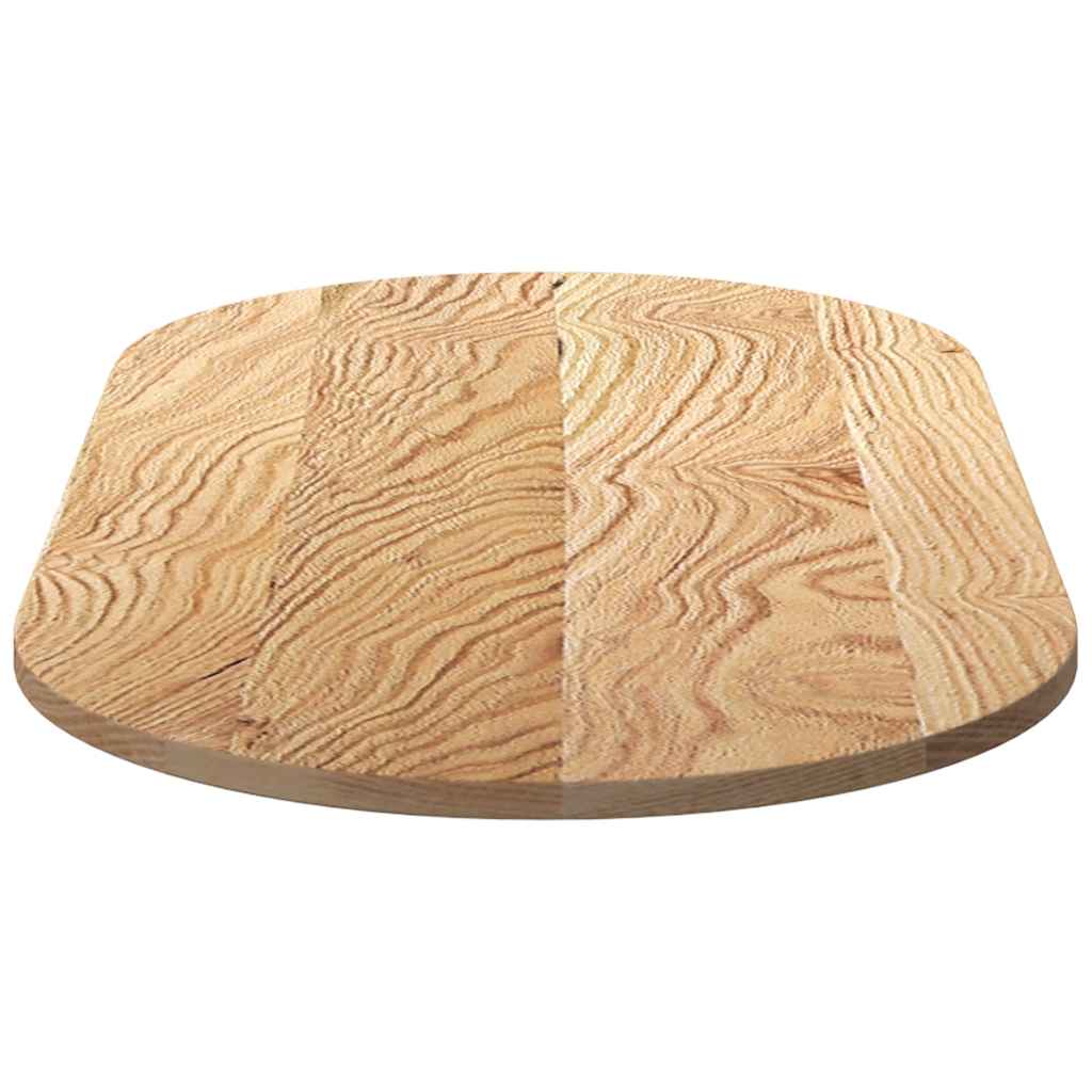 Tafelblad 120x60x2 cm ovaal massief eikenhout is nu te koop bij PeponiXL, paradijselijk wonen!