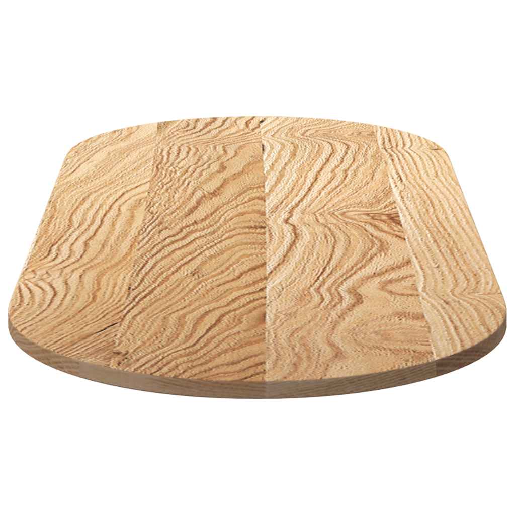 Tafelblad 140x60x2 cm ovaal massief eikenhout is nu te koop bij PeponiXL, paradijselijk wonen!