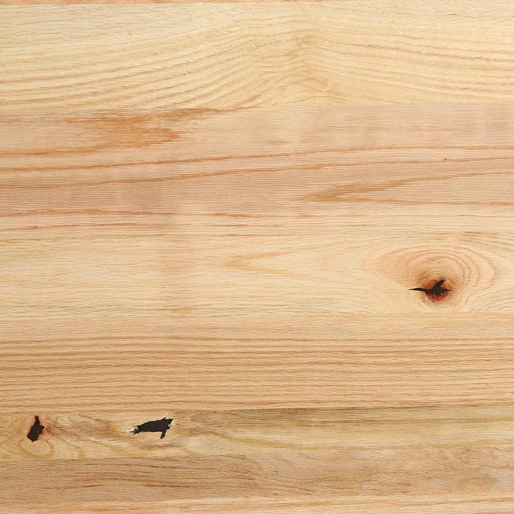 Tafelblad 80x40x4 cm ovaal massief eikenhout is nu te koop bij PeponiXL, paradijselijk wonen!