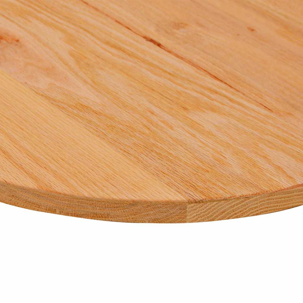 Tafelblad 120x60x2 cm ovaal massief eikenhout lichtbruin is nu te koop bij PeponiXL, paradijselijk wonen!