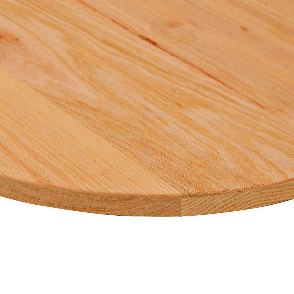 Tafelblad 140x60x2 cm ovaal massief eikenhout lichtbruin is nu te koop bij PeponiXL, paradijselijk wonen!