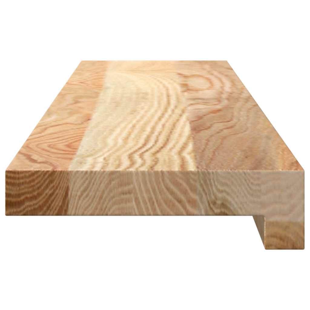 Vensterbanken 2 st onbehandeld 80x15x2 cm massief eikenhout is nu te koop bij PeponiXL, paradijselijk wonen!
