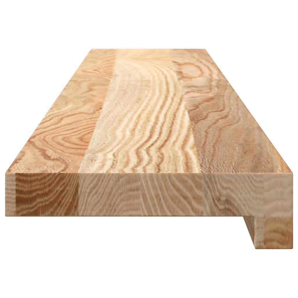 Vensterbanken 2 st onbehandeld 100x15x2 cm massief eikenhout is nu te koop bij PeponiXL, paradijselijk wonen!
