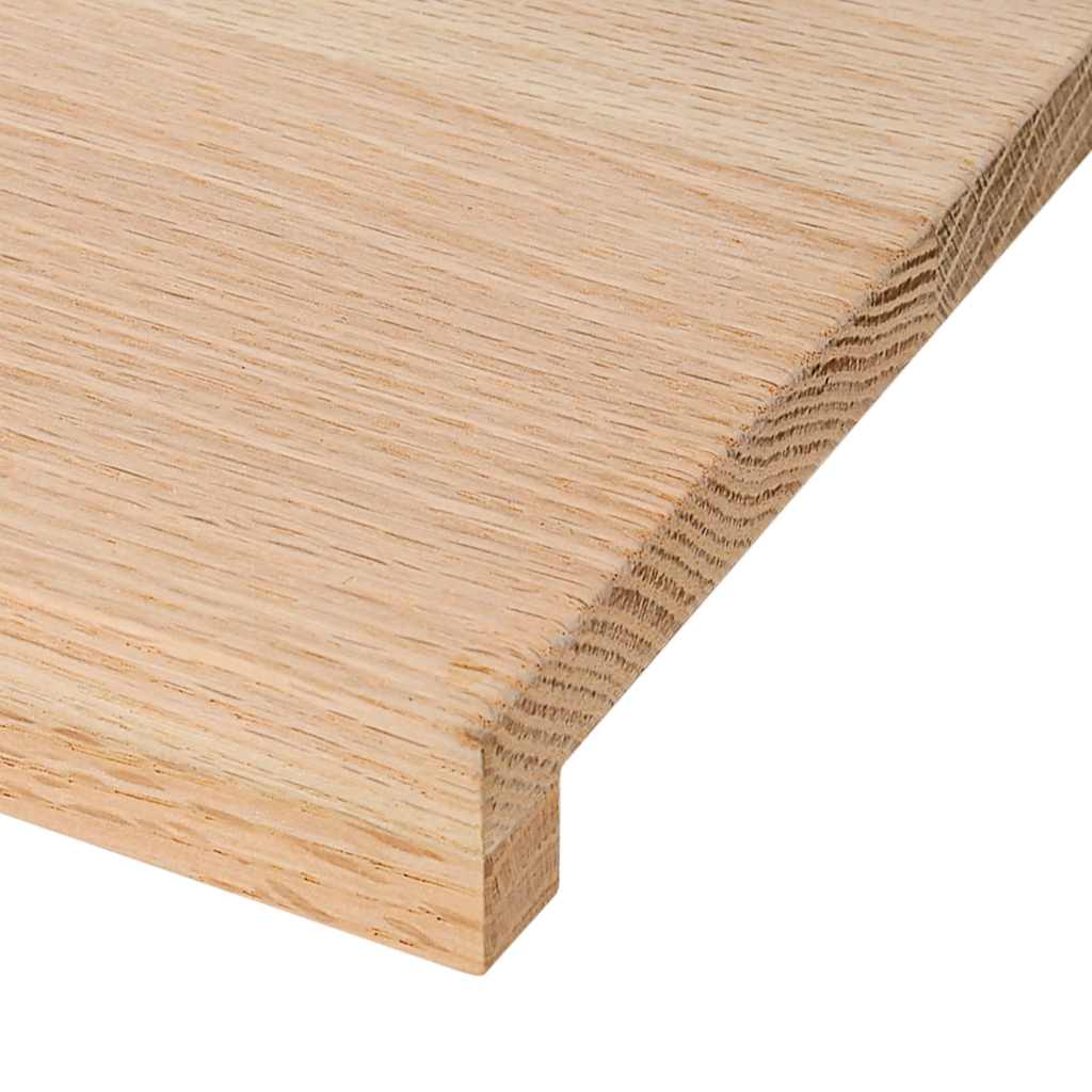 Vensterbanken 2 st onbehandeld 120x15x2 cm massief eikenhout is nu te koop bij PeponiXL, paradijselijk wonen!
