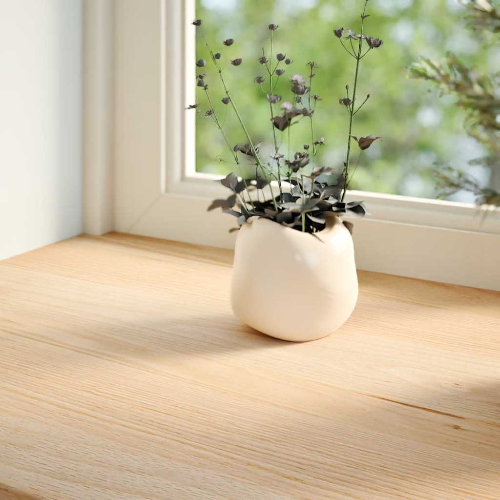 Vensterbanken 2 st onbehandeld 140x15x2 cm massief eikenhout is nu te koop bij PeponiXL, paradijselijk wonen!