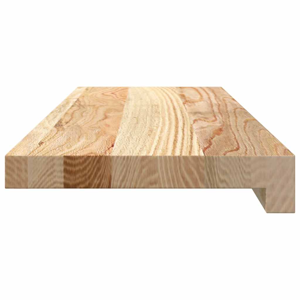 Vensterbanken 2 st onbehandeld 70x20x2 cm massief eikenhout is nu te koop bij PeponiXL, paradijselijk wonen!