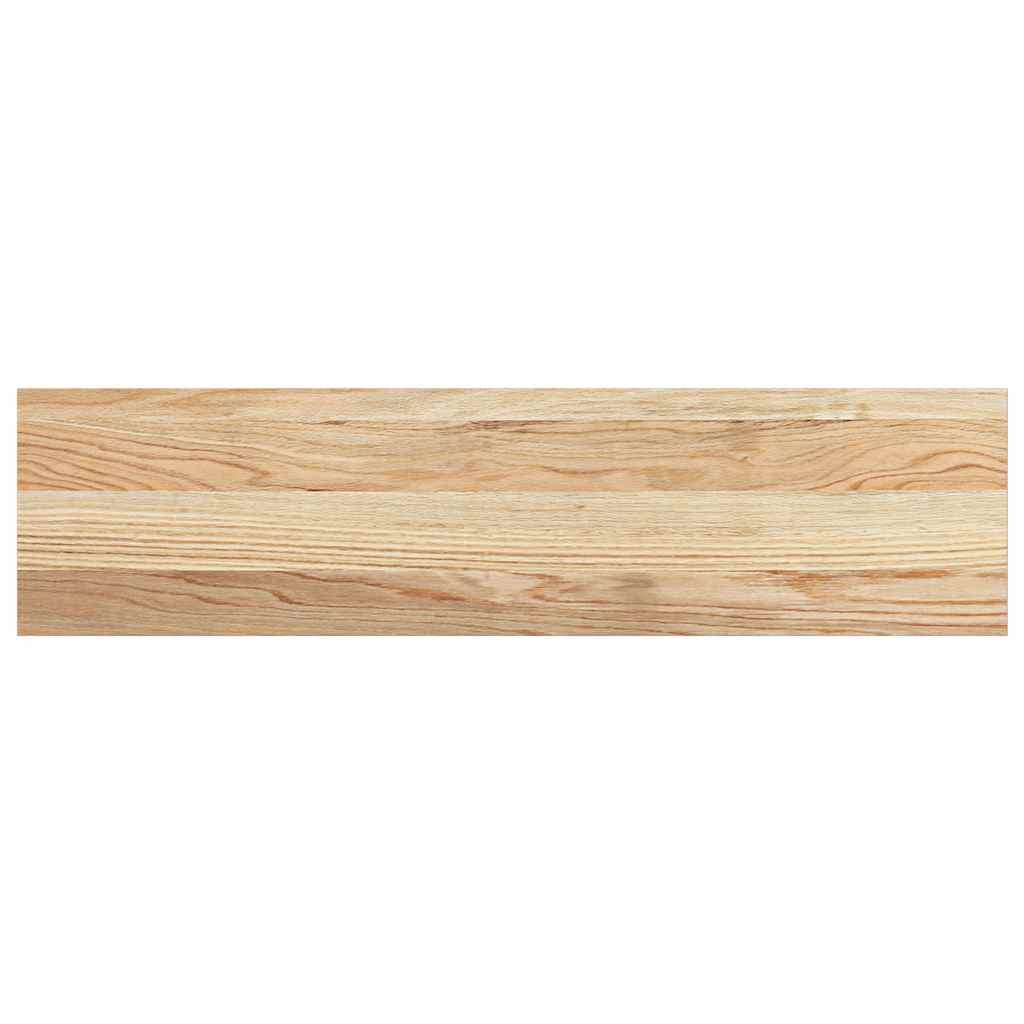 Vensterbanken 2 st onbehandeld 80x20x2 cm massief eikenhout is nu te koop bij PeponiXL, paradijselijk wonen!