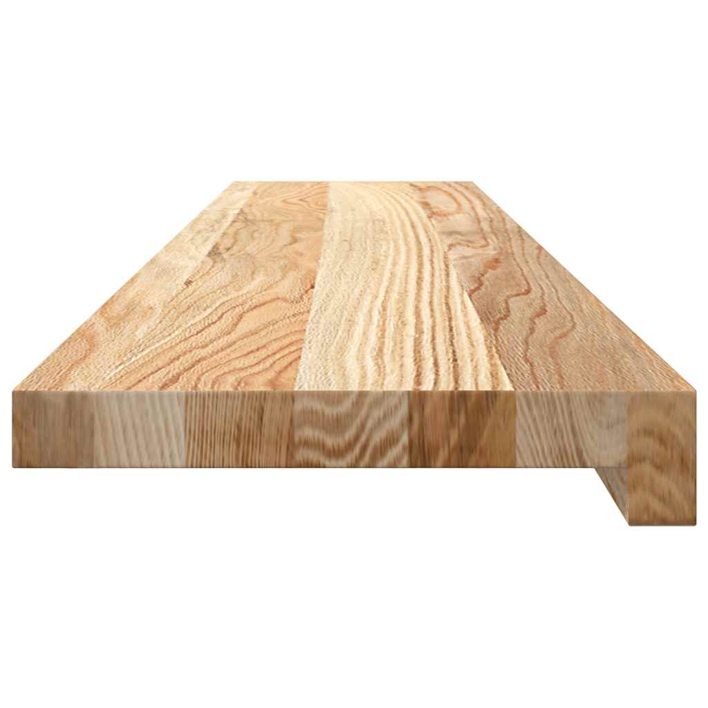 Vensterbanken 2 st onbehandeld 100x20x2 cm massief eikenhout is nu te koop bij PeponiXL, paradijselijk wonen!