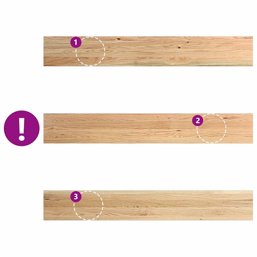 Vensterbanken 2 st onbehandeld 140x20x2 cm massief eikenhout is nu te koop bij PeponiXL, paradijselijk wonen!