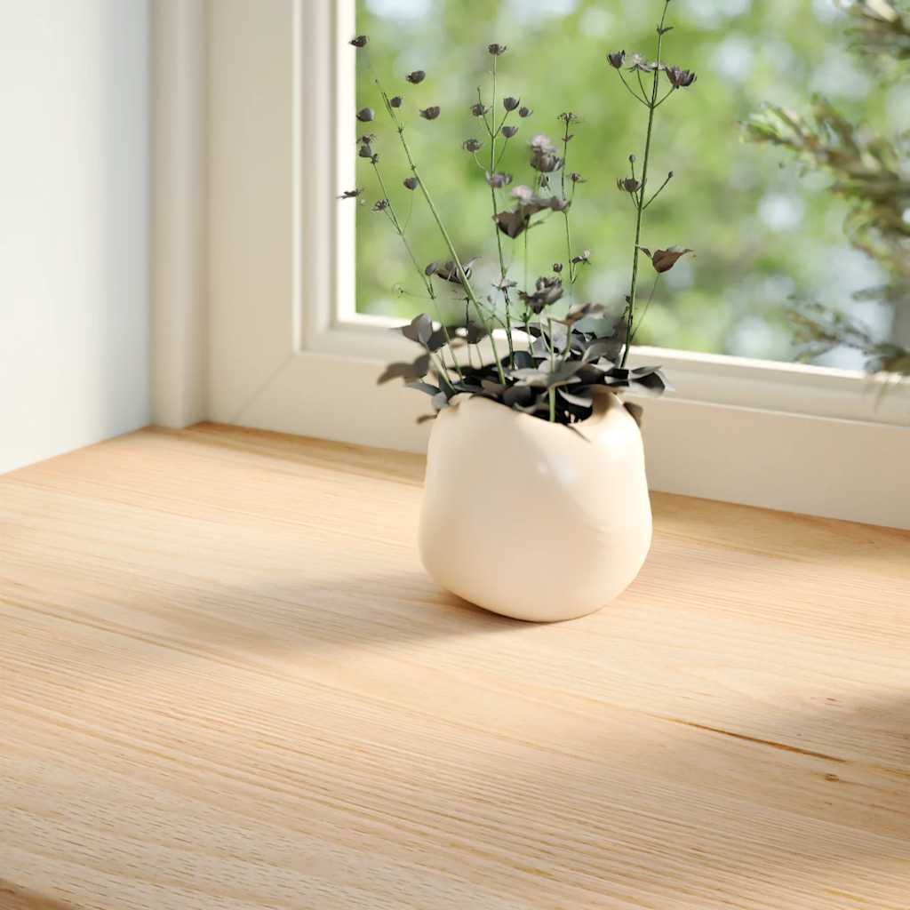 Vensterbanken 2 st onbehandeld 160x25x2 cm massief eikenhout is nu te koop bij PeponiXL, paradijselijk wonen!