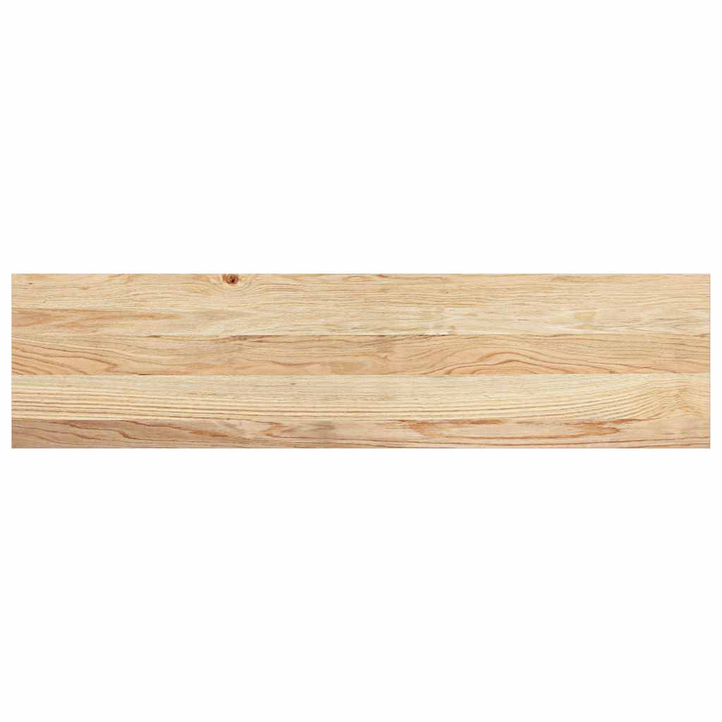 Vensterbanken 2 st onbehandeld 100x30x2 cm massief eikenhout is nu te koop bij PeponiXL, paradijselijk wonen!