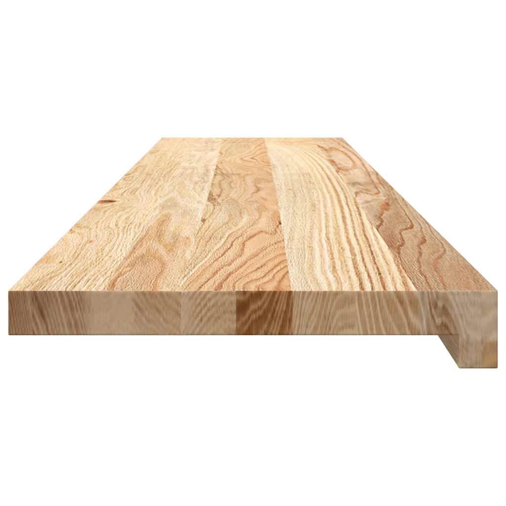 Vensterbanken 2 st onbehandeld 110x30x2 cm massief eikenhout is nu te koop bij PeponiXL, paradijselijk wonen!