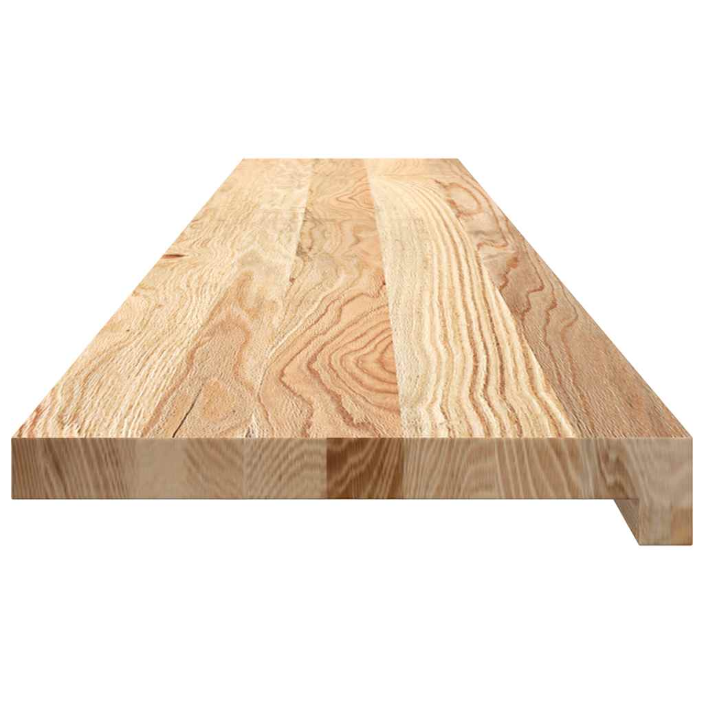 Vensterbanken 2 st onbehandeld 140x30x2 cm massief eikenhout is nu te koop bij PeponiXL, paradijselijk wonen!