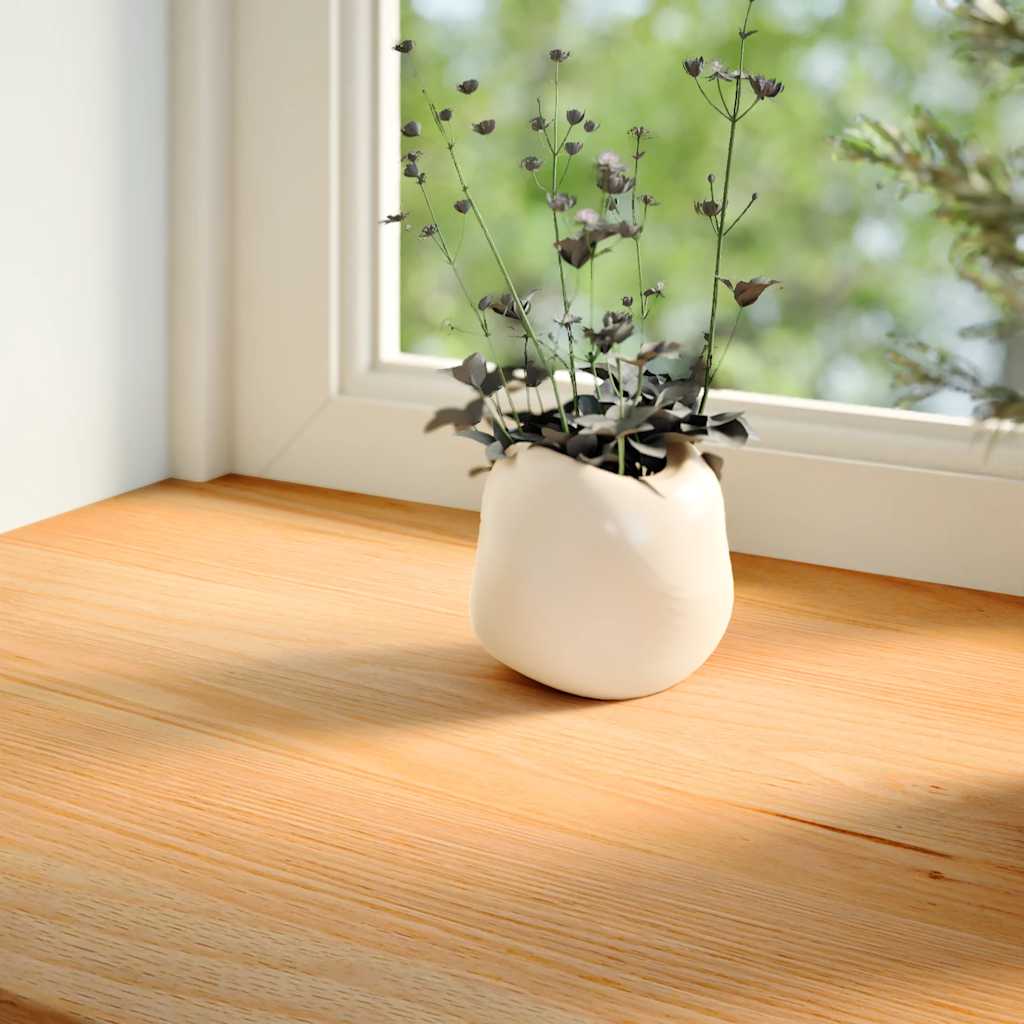 Vensterbanken 2 st 90x15x2 cm massief eikenhout lichtbruin is nu te koop bij PeponiXL, paradijselijk wonen!
